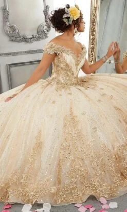 Vizcaya By Mori Lee - 34054 Off Shoulder Embroidered Ball Gown 9 Vizcaya By Mori Lee - 34054 Off Shoulder Embroidered Ball Gown -Mori Lee vizcaya by mori lee 34054 off shoulder embroidered ball gown quinceanera dresses 28428099878995