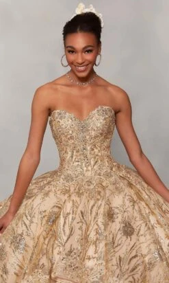Vizcaya By Mori Lee - 34055 Sweetheart Natural Ball Gown -Mori Lee vizcaya by mori lee 34055 sweetheart natural ball gown quinceanera dresses 28414934417491