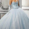 Vizcaya By Mori Lee - 60142 Sweetheart Basque Ball Gown