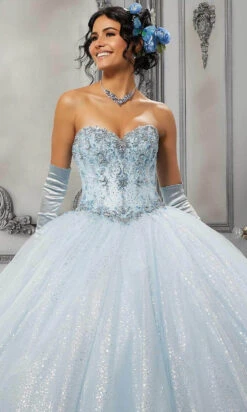 Vizcaya By Mori Lee - 60142 Sweetheart Basque Ball Gown -Mori Lee vizcaya by mori lee 60142 sweetheart basque ball gown quinceanera dresses 28408470405203