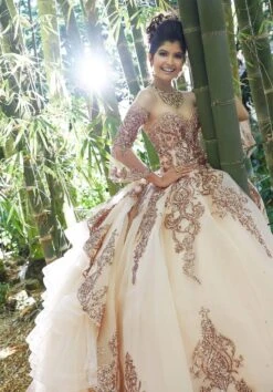 Vizcaya By Mori Lee - 89255 Bedazzled Sweetheart Tulle Ballgown -Mori Lee vizcaya by mori lee 89255 bedazzled sweetheart tulle ballgown quinceanera dresses 28112592896083