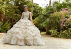 Vizcaya By Mori Lee - 89296 Bead-Garlanded Ruffled Ballgown 18 Vizcaya By Mori Lee - 89296 Bead-Garlanded Ruffled Ballgown -Mori Lee vizcaya by mori lee 89296 bead garlanded ruffled ballgown quinceanera dresses 14538559422547