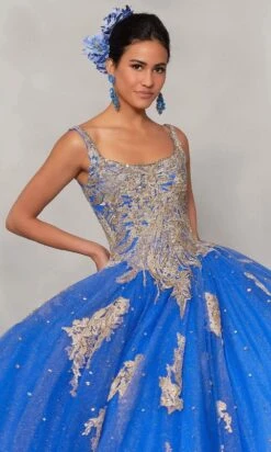 Vizcaya By Mori Lee - 89311 Scoop Appliqued Ball Gown -Mori Lee vizcaya by mori lee 89311 scoop appliqued ball gown quinceanera dresses 28428373557331