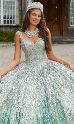 Vizcaya By Mori Lee 89401 - Flounce Sleeved Quinceanera Ballgown -Mori Lee vizcaya by mori lee 89401 flounce sleeved quinceanera ballgown ball gowns 32021188444243