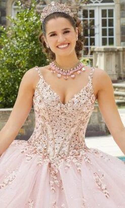 Vizcaya By Mori Lee 89402 - Cold Shoulder Tiered Ball Gown -Mori Lee vizcaya by mori lee 89402 cold shoulder tiered ball gown evening dresses 32021694480467